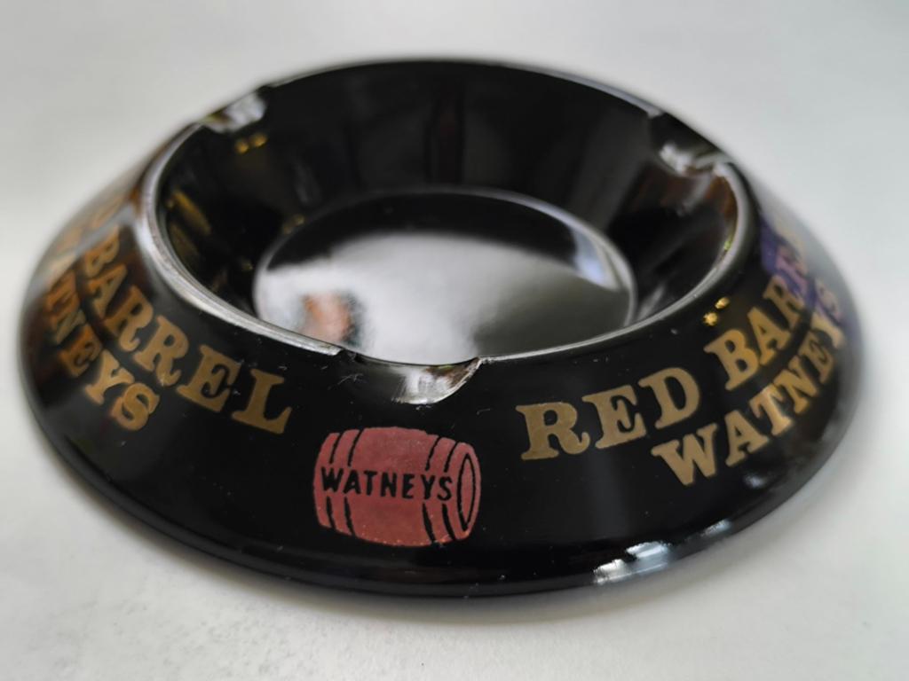 Red Barrel Watneys, ivorex asbak, Verzamelen, Ophalen of Verzenden