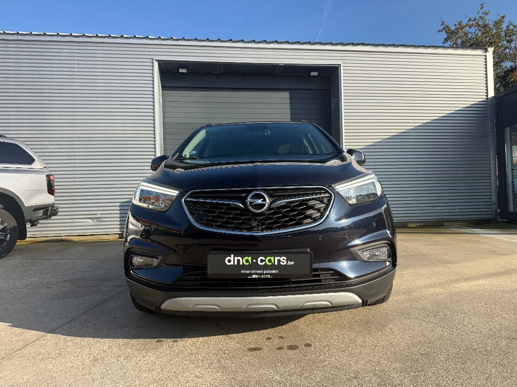 Mokka X 1.4 Turbo / LEDER | CAM | APPLE CAR | ZETEL- & STVER, Auto's, Voorwielaandrijving, 4 cilinders, Zwart, Leder