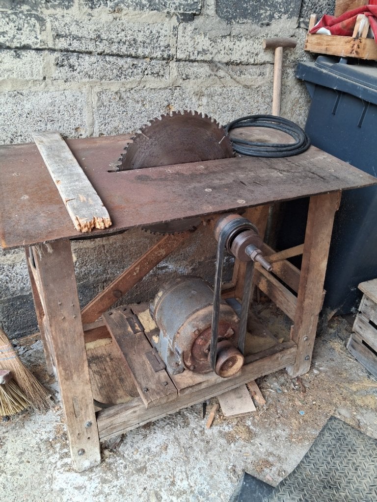 zaagmachine, Doe-het-zelf en Bouw, Ophalen, Gebruikt, Cirkelzaag, 70 mm of meer