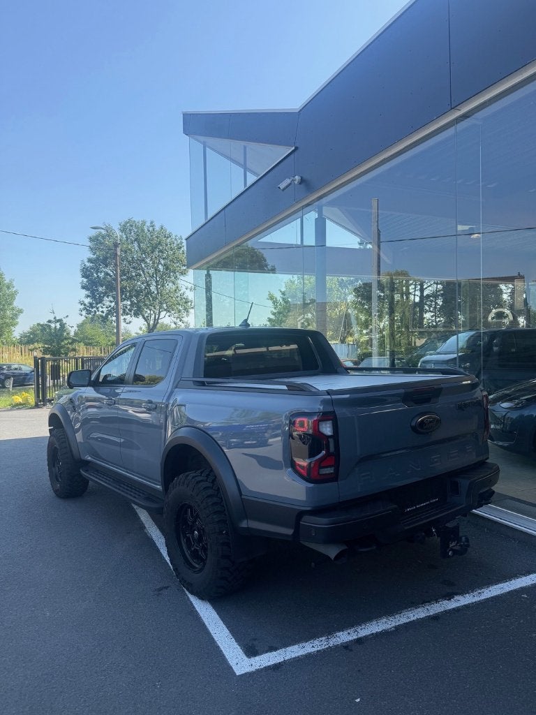 Ford Ranger Raptor 3.0 V6 Ecoboost Benzine btw 360 leder AWD, Autos, Cuir, Achat, Noir, Phares entièrement LED