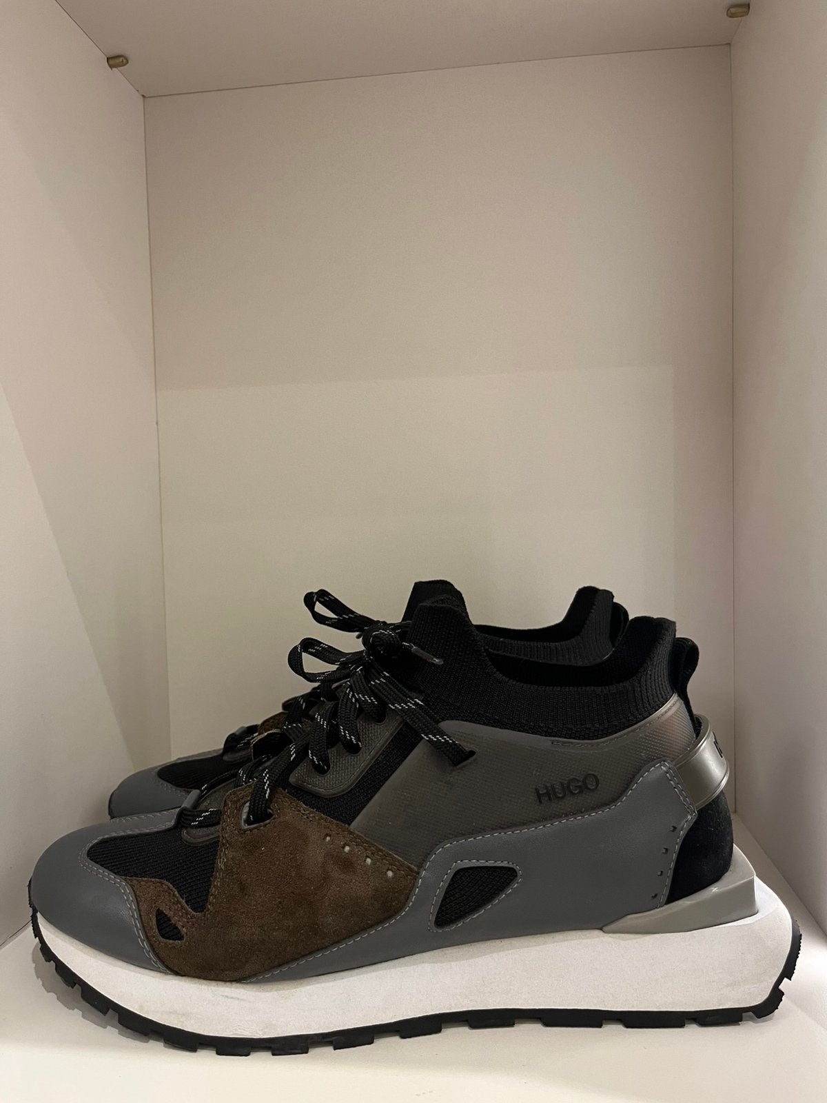 Hugo chaussures, Vêtements | Hommes, Comme neuf, Brun, Enlèvement, Baskets