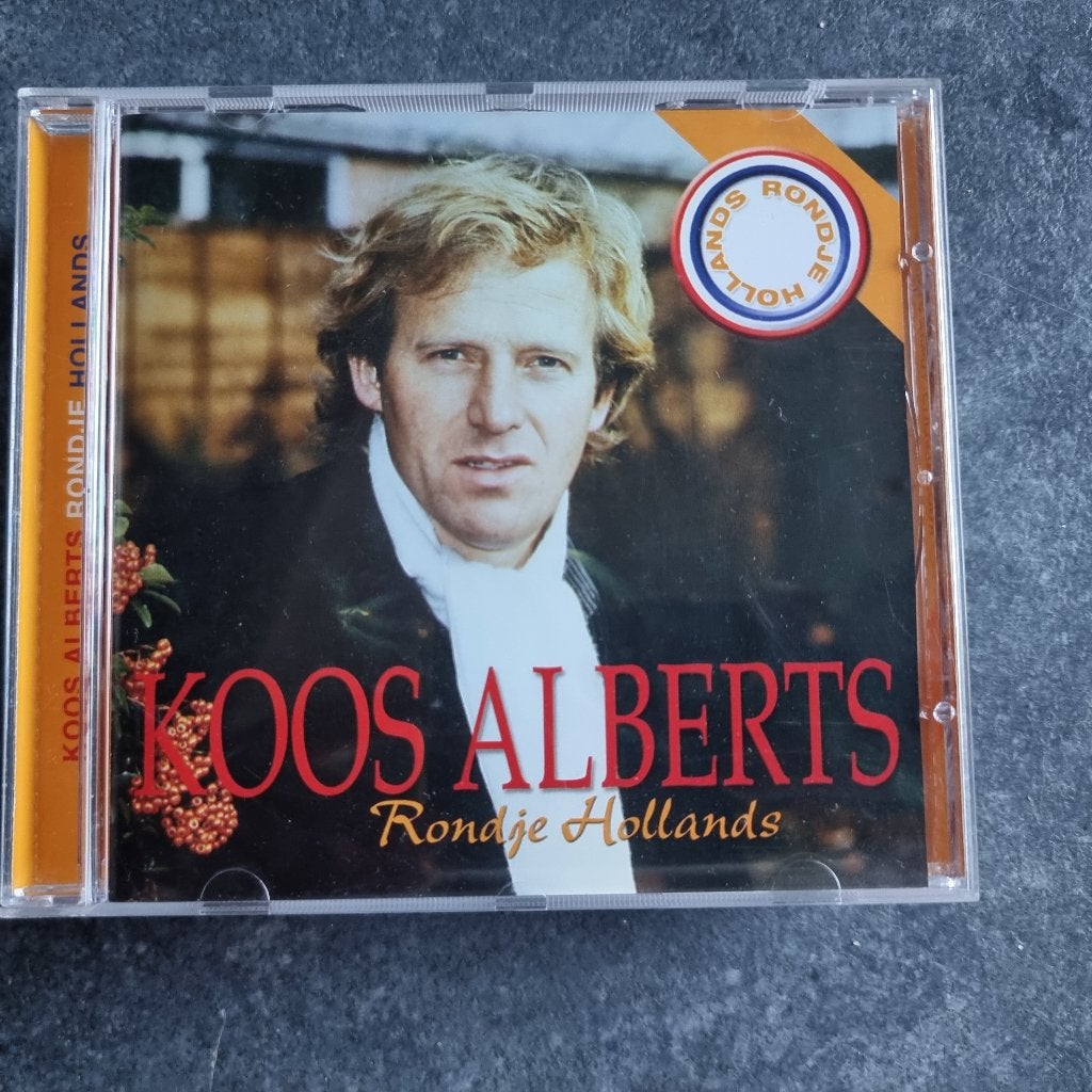 CD Koos Alberts - Rondje Hollands, Ophalen of Verzenden, Gebruikt, Levenslied of Smartlap, Album