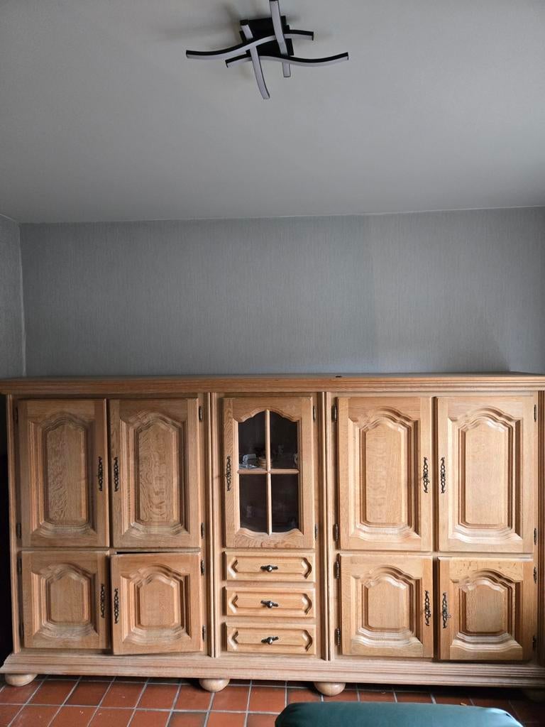 Meuble en chêne blanc de style champêtre, Maison & Meubles, Enlèvement