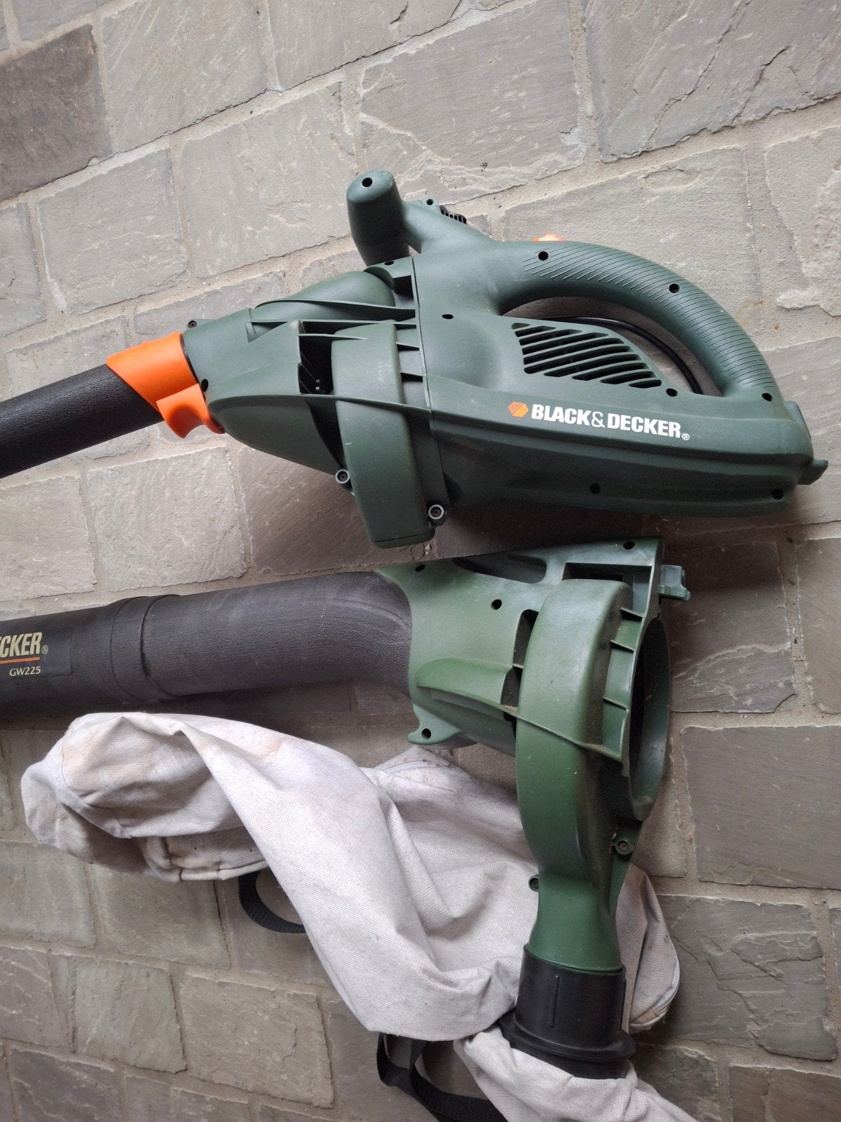 Black & decker GW225.  bladblazer en zuiger, Ophalen