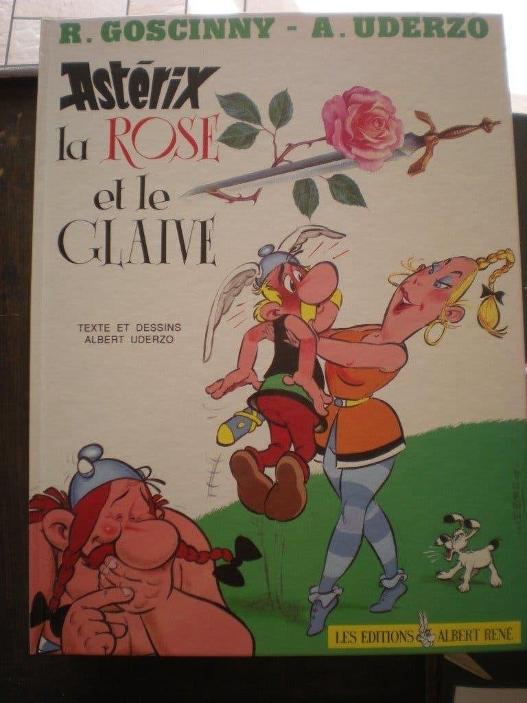 Astérix: "La rose et le glaive"  (1991) Ed. Albert René, Livres, Une BD, Enlèvement ou Envoi, Comme neuf