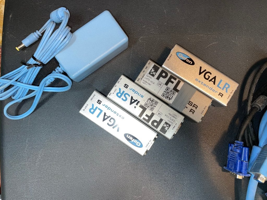 VGA via UTP, Enlèvement, Utilisé