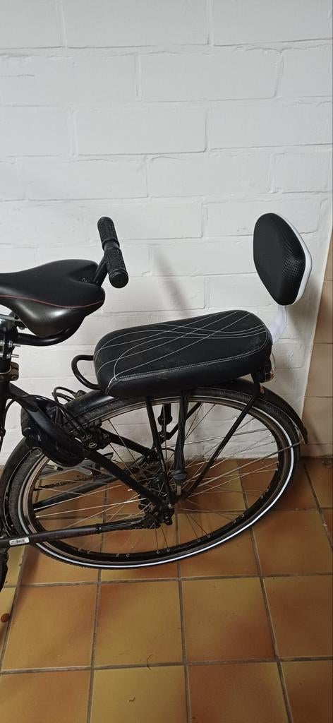 Kinderzitje voor fiets, Ophalen