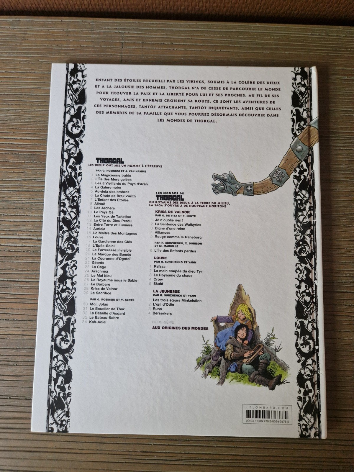 Bd la jeunesse de thorgal 4,EO, Enlèvement ou Envoi