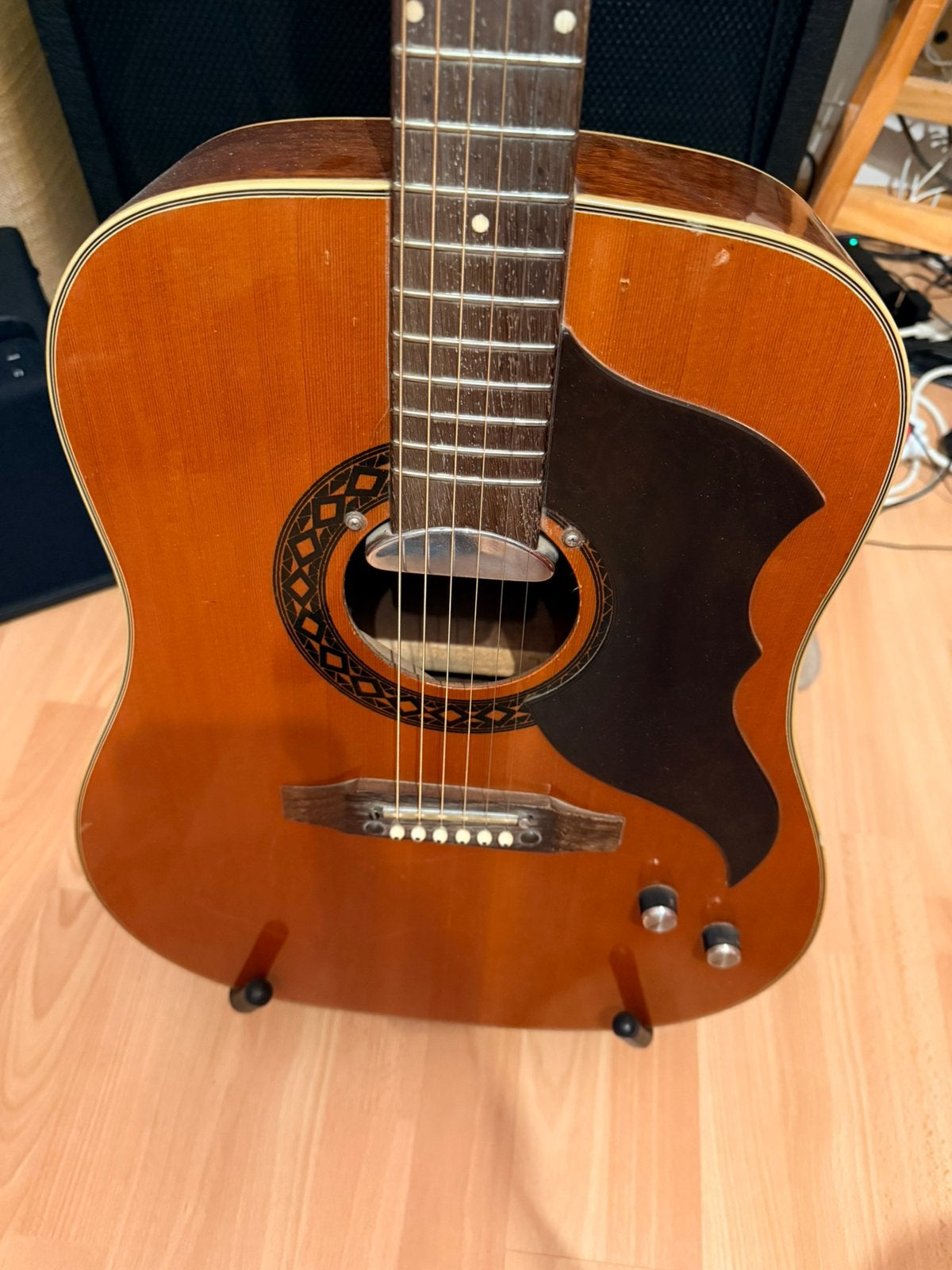 Eko Ranger VI. Semi acoustic. Vintage. Made in Italy., Ophalen, Gebruikt