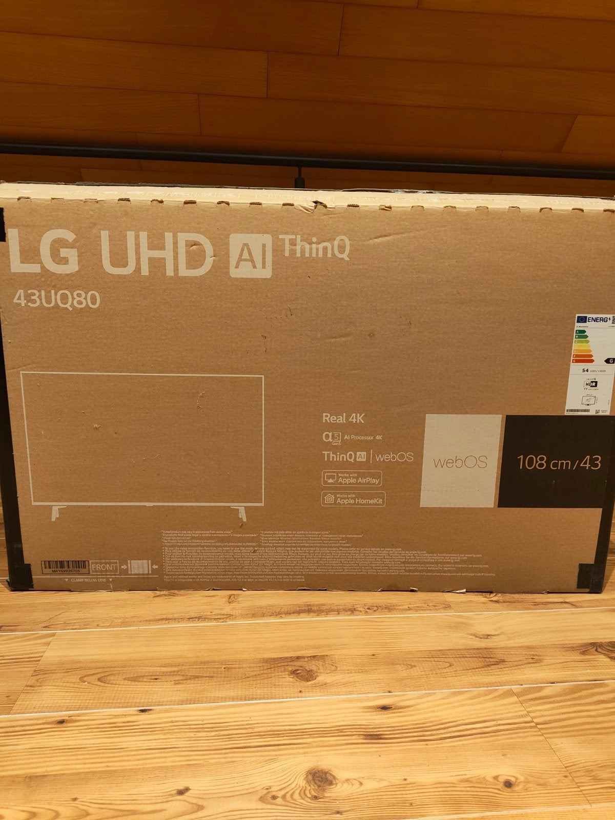 Smart TV LG UHD  43UQ80, Enlèvement, LG, Smart TV