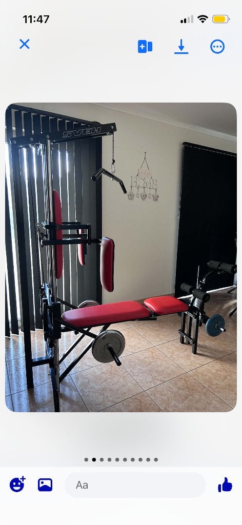 Banc de fitness, Enlèvement, Utilisé, Dos, Banc d'exercice