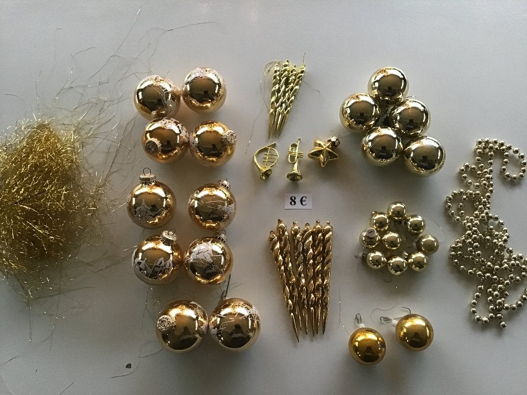 10 tal diverse setjes van kerstballen en meer, Diversen, Ophalen of Verzenden, Zo goed als nieuw