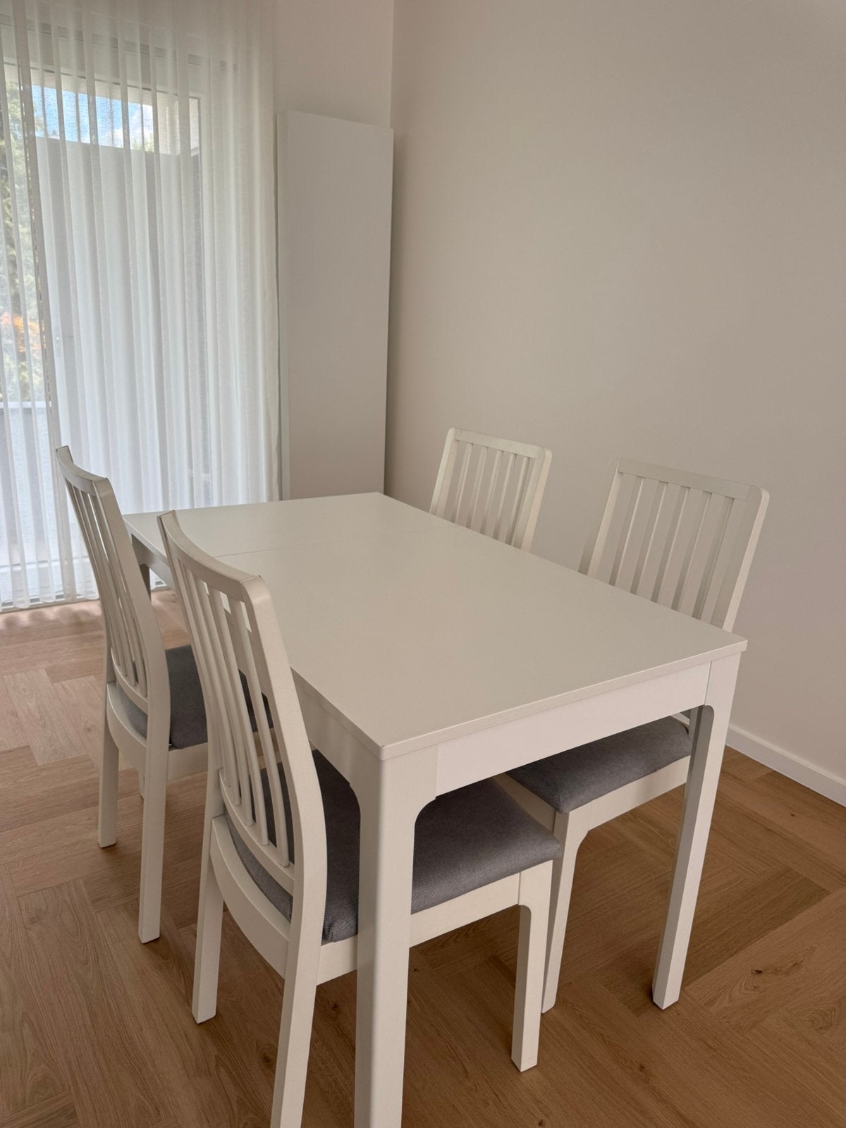 Table extensible + 4 chaises, Maison & Meubles, Enlèvement, Comme neuf
