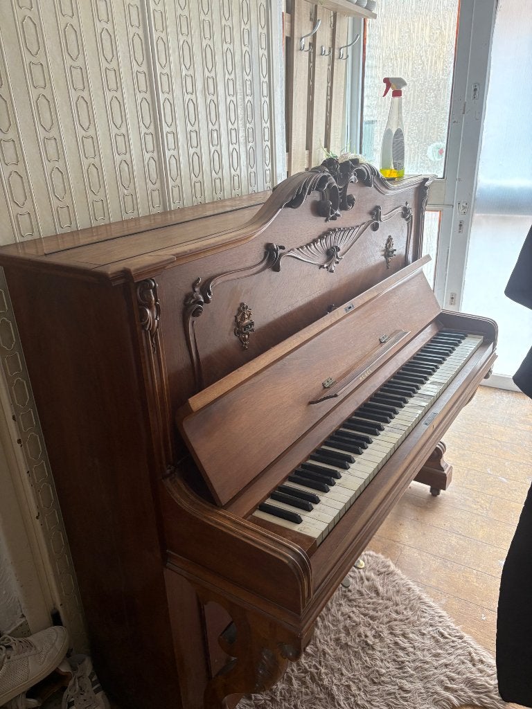 Piano, Musique & Instruments, Pianos, Enlèvement, Utilisé, Brun, Piano