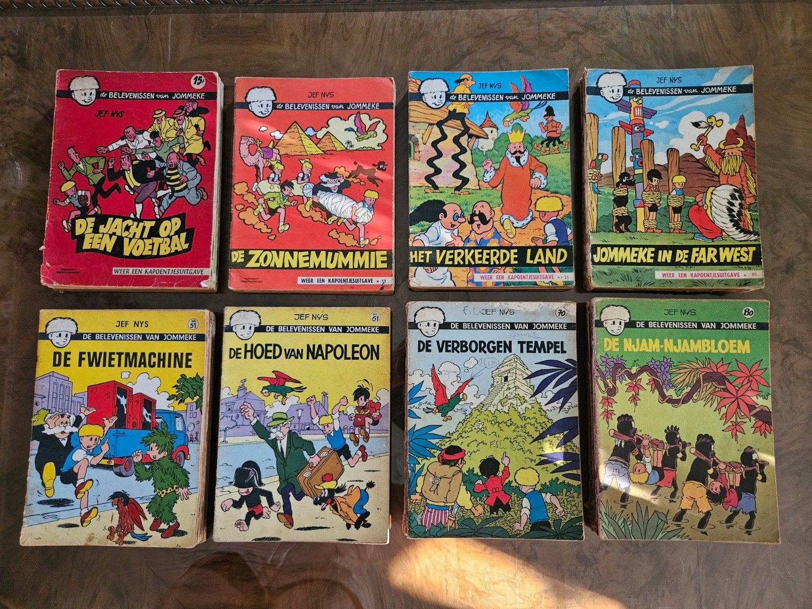 LOT Oude Jommeke strips 54 stuks, Boeken, Meerdere stripboeken, Ophalen, Gelezen