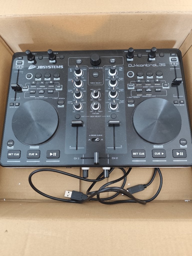 JB Systems DJ Kontrol 3S, Ophalen, Zo goed als nieuw, Draaitafel, Overige merken