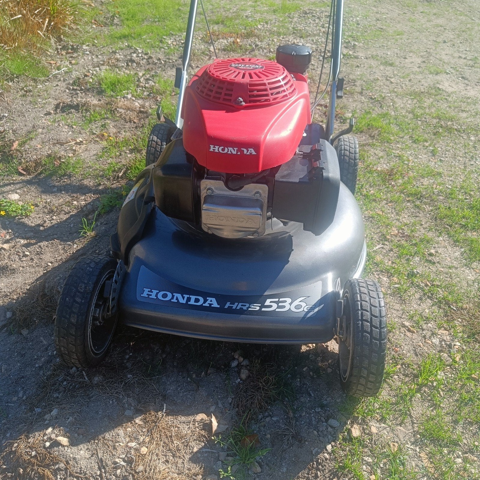 Tondeuse à gazon Honda HRS536C, Honda, Comme neuf, Fonction de mulching, Enlèvement