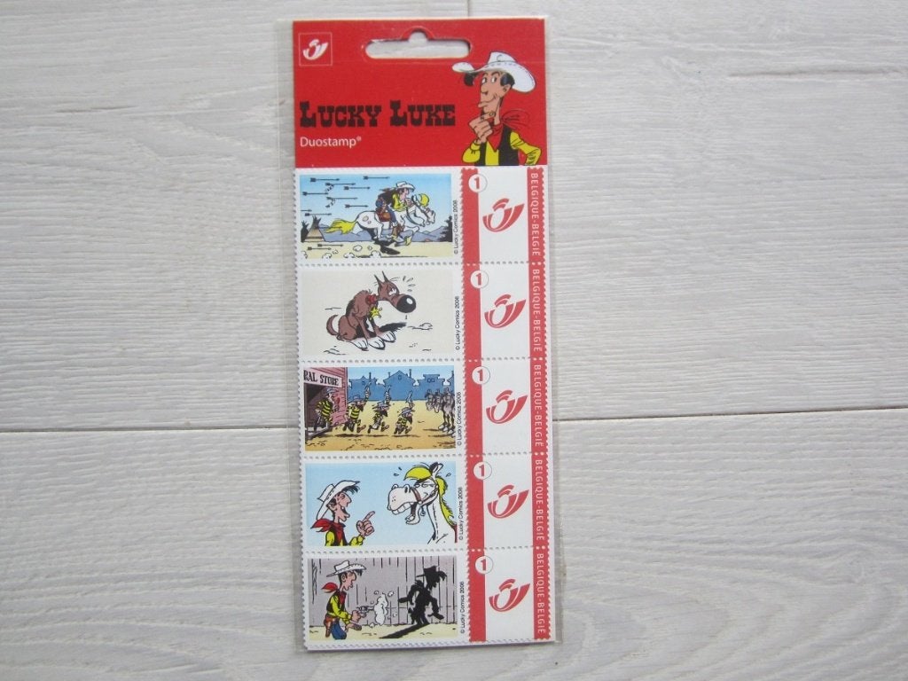 Duostamp "Lucky Luke" - 12,50Eur, Enlèvement ou Envoi, Non oblitéré, Timbre-poste, Neuf