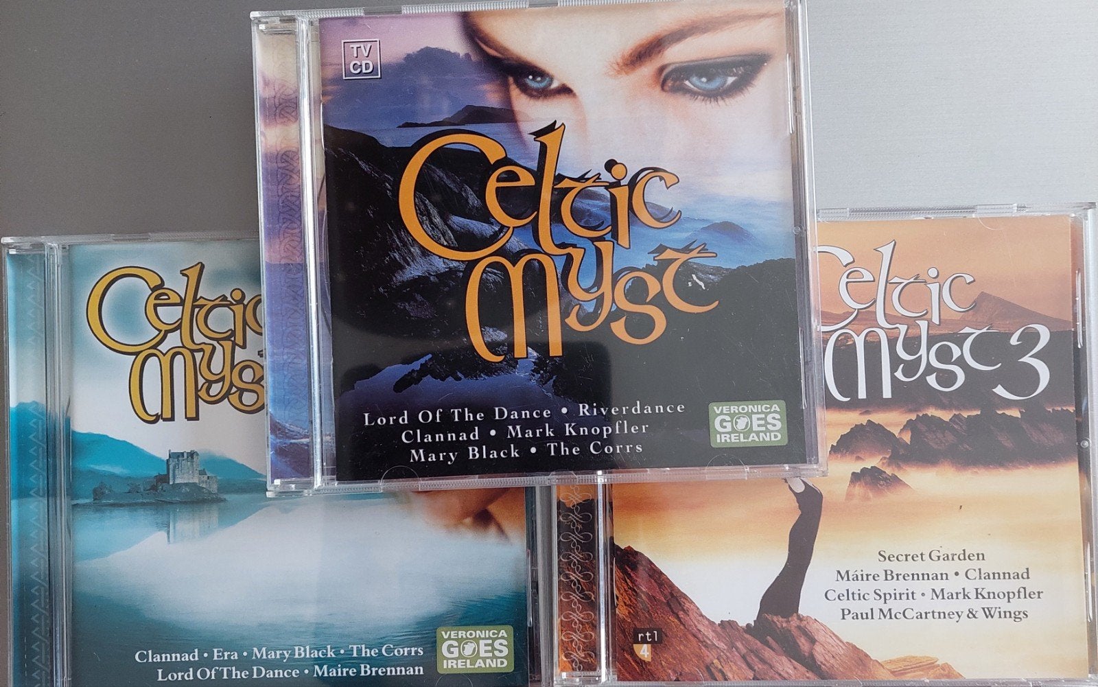 celtic myst 1, 2 en 3, Enlèvement ou Envoi, Comme neuf, Compilation, Musique de relaxation