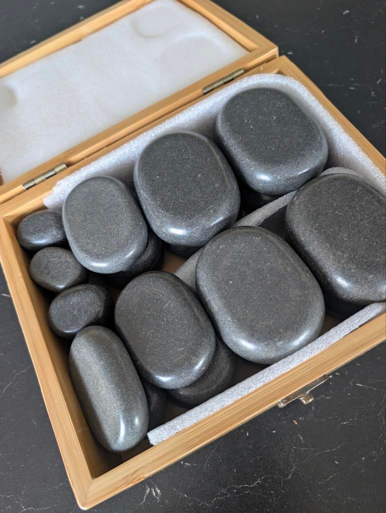 Hot Stone Massage set, Ophalen