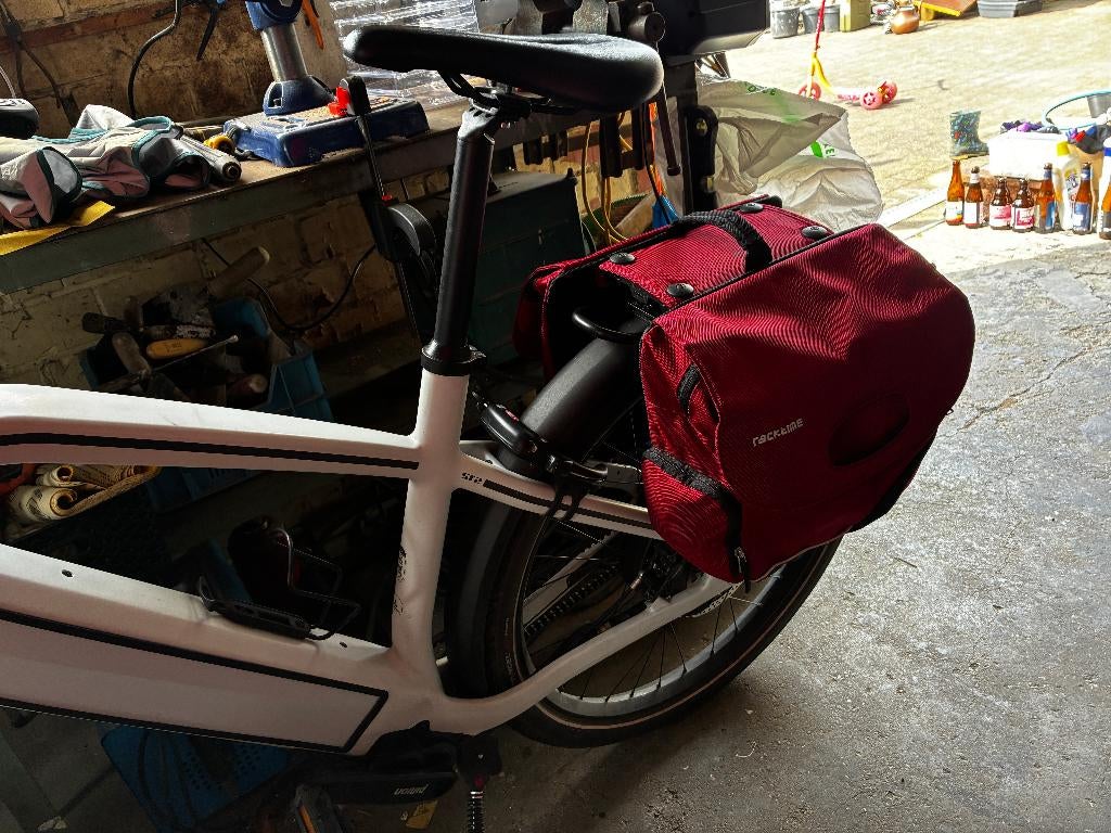 stromer fietstassen racktime met snelkoppeling op drager., Enlèvement ou Envoi, Comme neuf