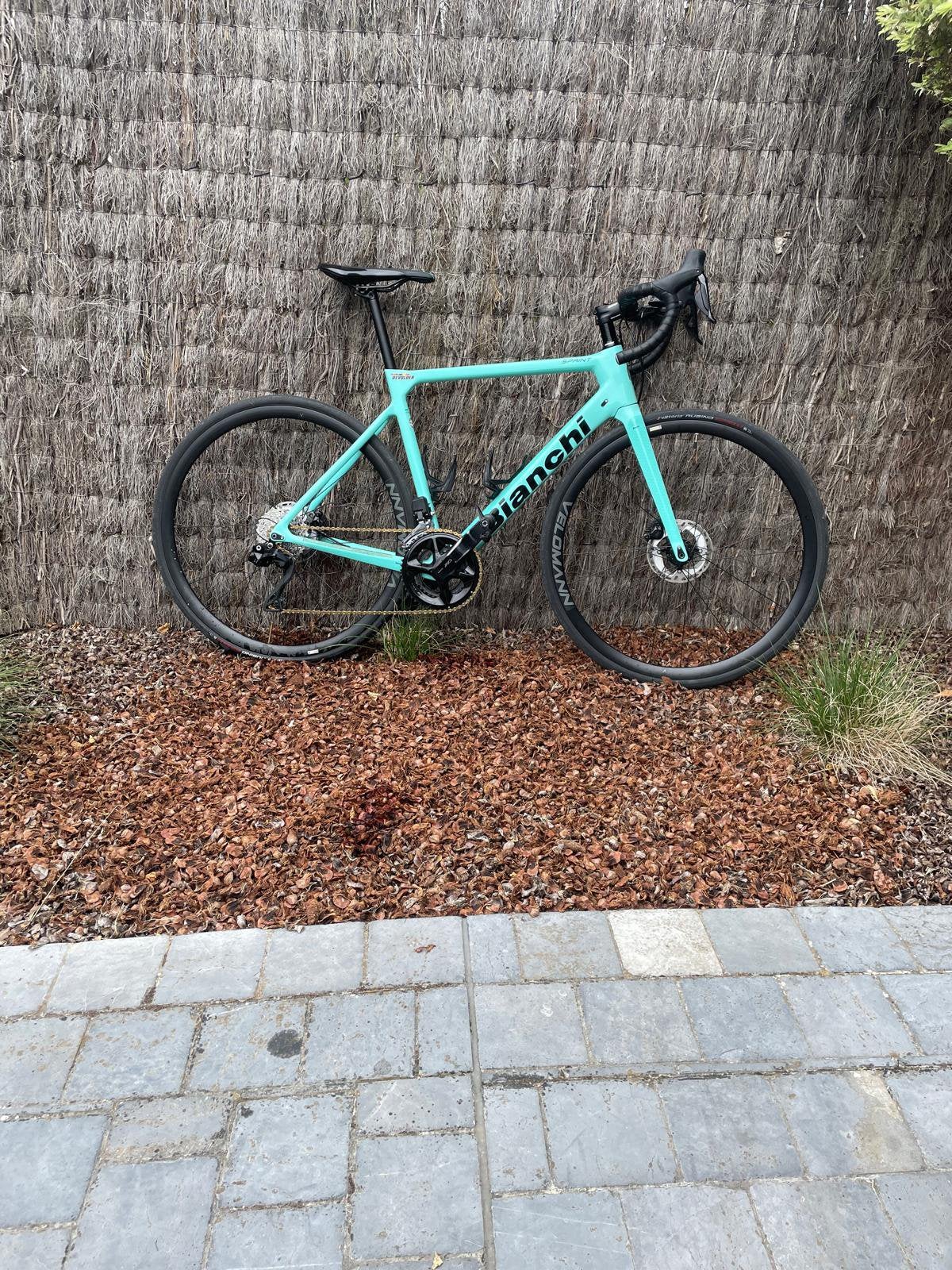 Bianchi sprint, 53 tot 57 cm, Ophalen, Gebruikt, Carbon