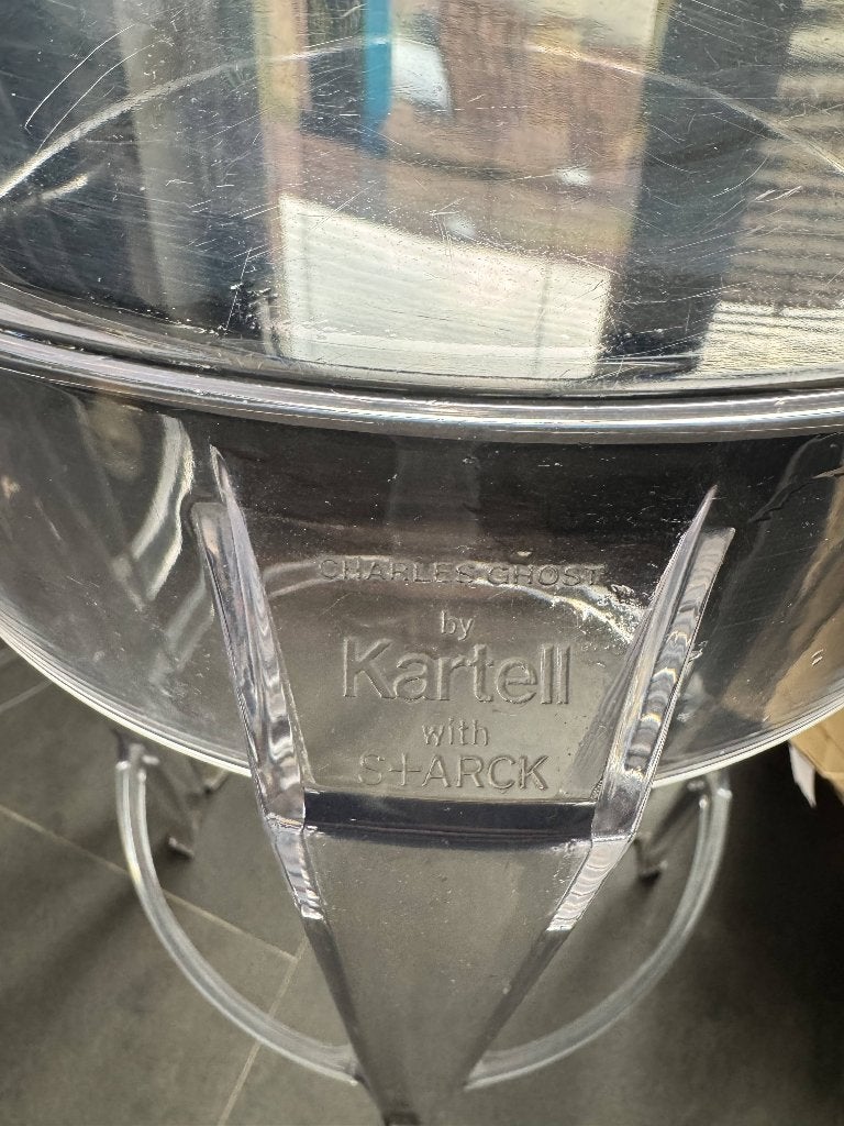 Tabouret Kartell Charles Ghost by Starck, Autres couleurs, Enlèvement, Utilisé, Autres matériaux