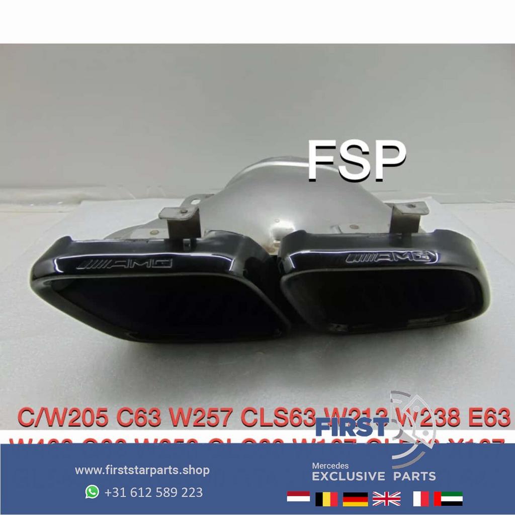 FACELIFT 63 AMG SIERSTUKKEN SET ZWART C63 E63 GLC63 GLE63 G6, Gebruikt, -, Ophalen of Verzenden, -