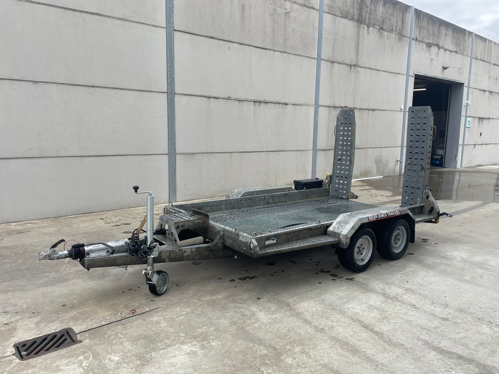 Transporteur de machines Brian James 3,5 tonnes, Enlèvement, Comme neuf