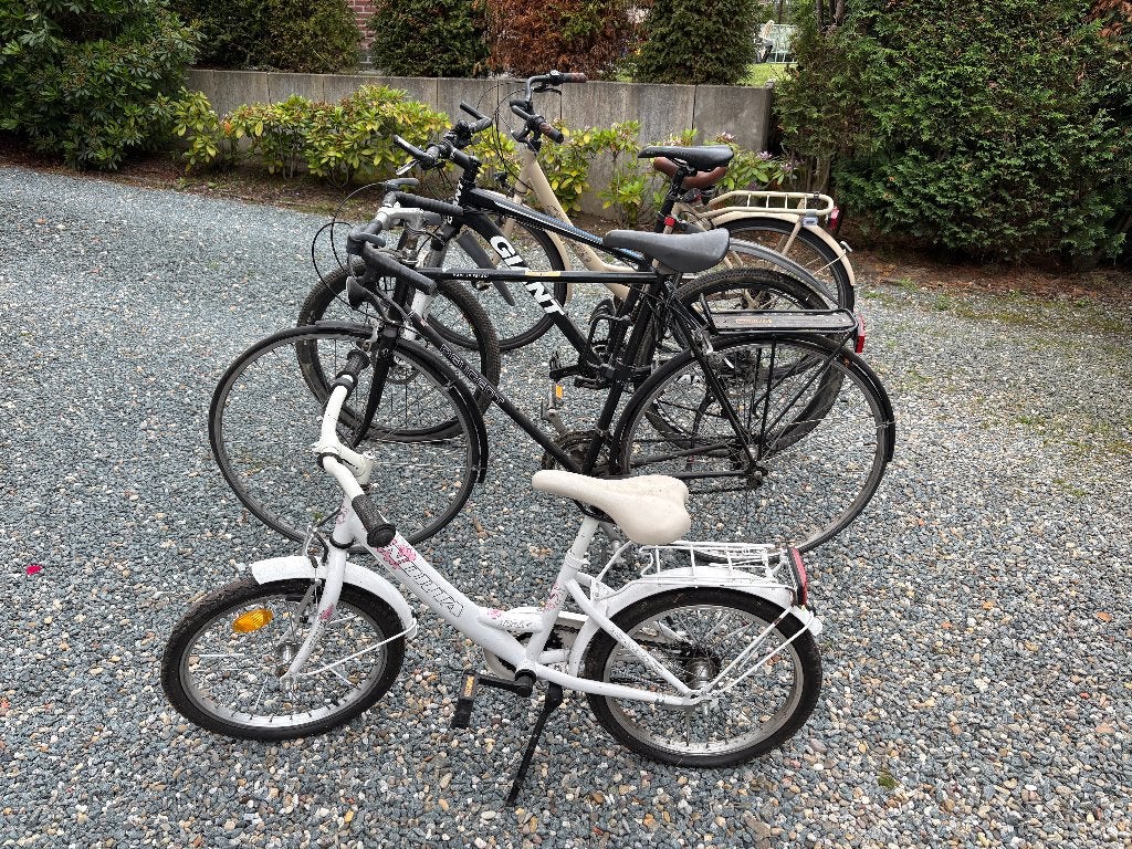 4 fietsen samen te koop, Fietsen en Brommers, Ophalen, Gebruikt
