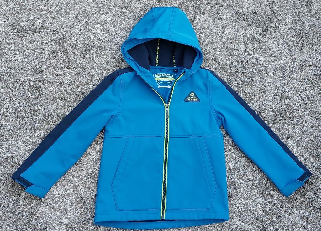 Softshell jas, maat 128, Kinderen en Baby's, Ophalen, C&A, Jongen, Jas