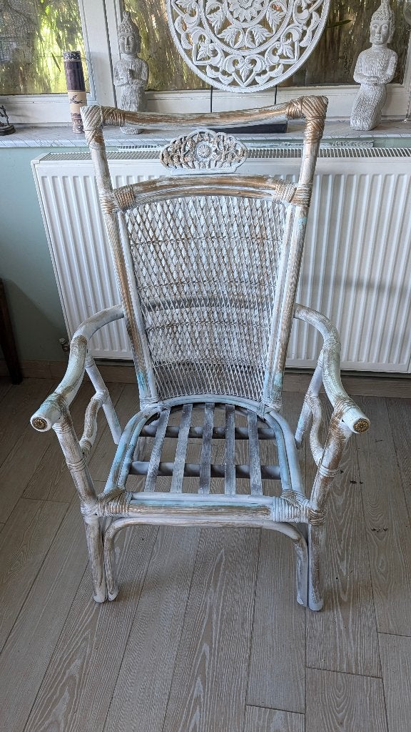Fauteuil en rotin, Enlèvement, Comme neuf