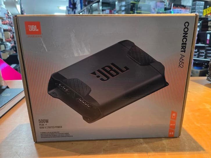 JBL Concert A652 2-kanaals versterker 500W, Audio, Tv en Foto, Versterkers en Ontvangers