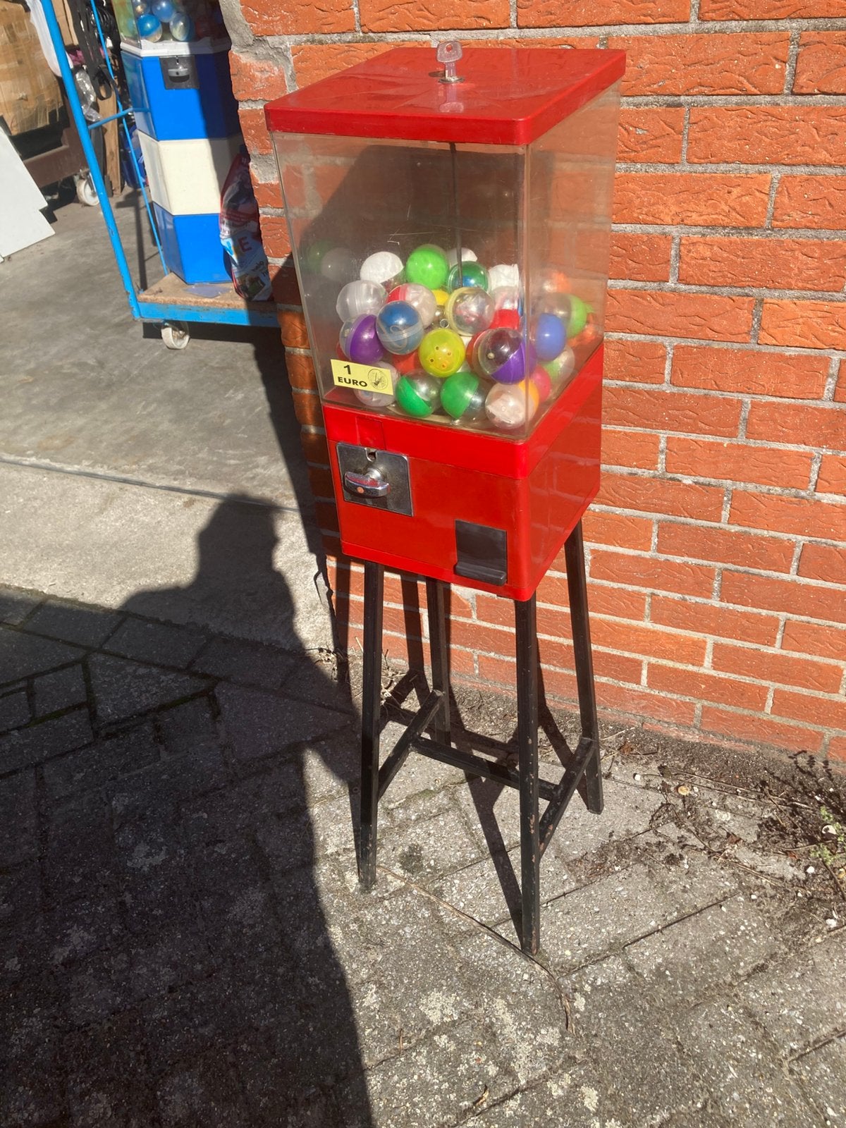 Kauwgomballen of capsules automaat!, Verzamelen, Ophalen, Gebruikt