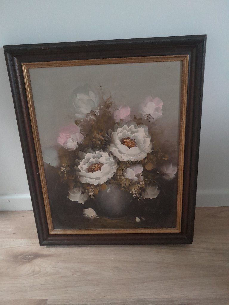 Schilderij, Ophalen, Bloemen
