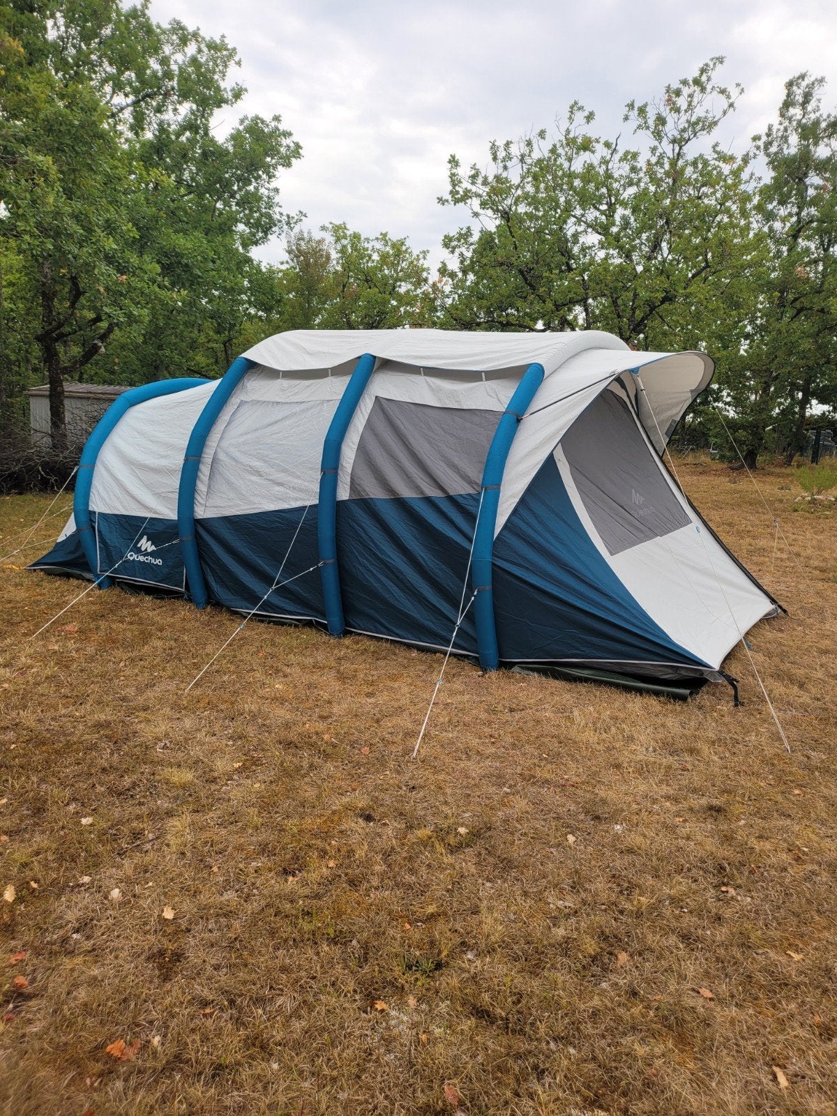 tent quechua air seconds 6.3 fresh and black, Caravans en Kamperen, Tenten, Ophalen, Zo goed als nieuw, Tot en met 6