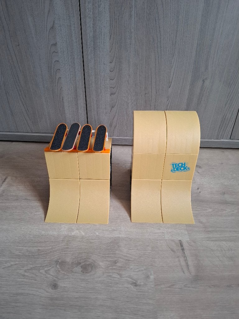 Tech Deck skateramp, Verzamelen, Ophalen, Zo goed als nieuw