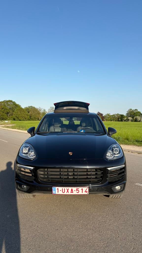 Porsche Cayenne 2017 Platinum-editie, Auto's, Porsche, Automaat, Cayenne, Achterwielaandrijving, Zwart