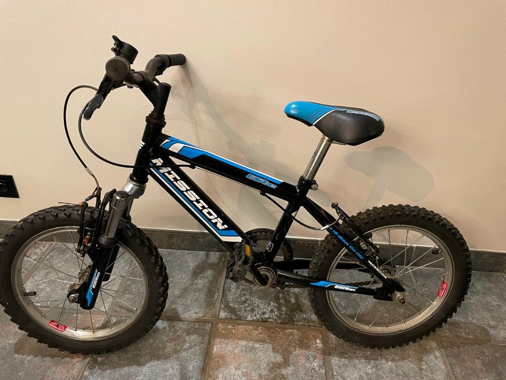 fiets 16 inch mission elite, Enlèvement