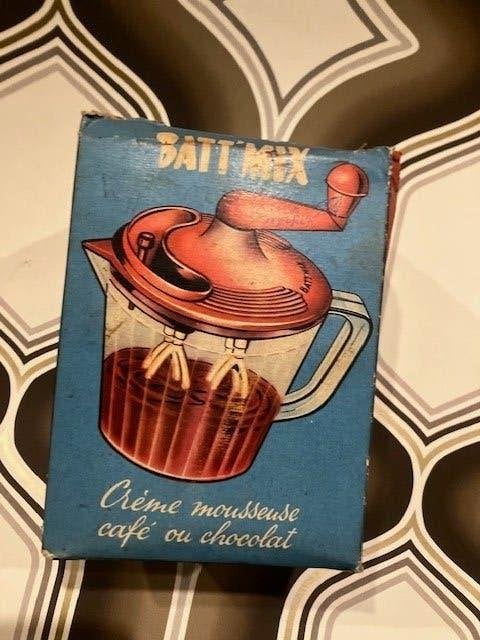 RETRO KLOPPER BATTEUR BATT'MIX PLASTIMONDE IVRY SUR SEINE, Ophalen of Verzenden, Huis en Inrichting
