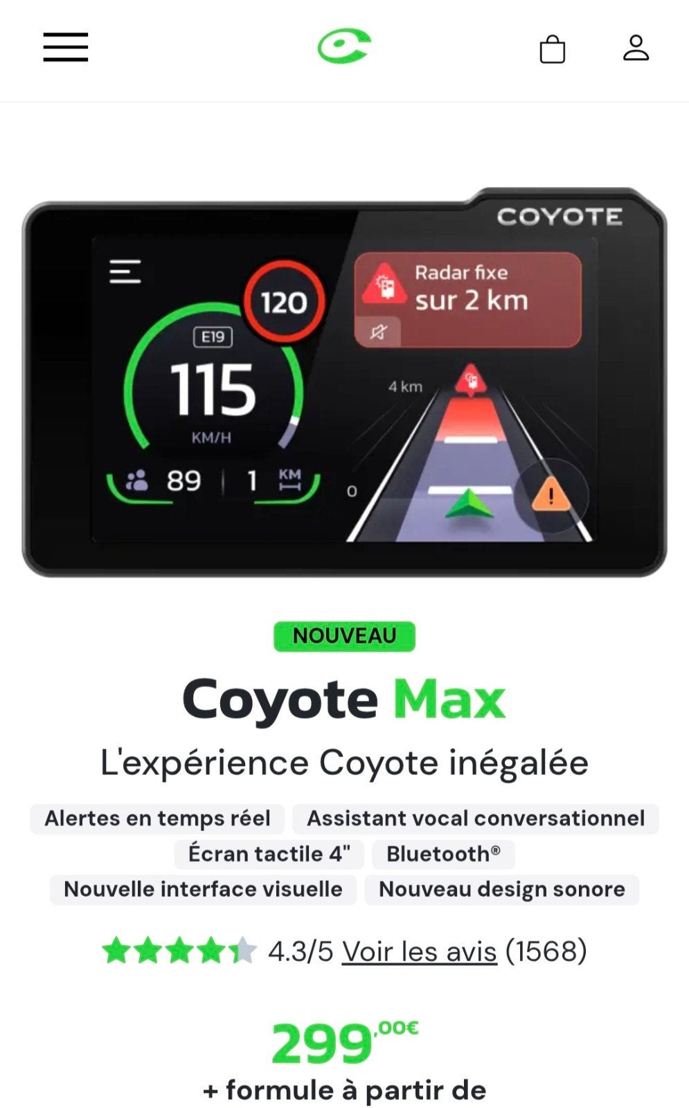 Bon de réduction pour l’achat d’un coyote max, Enlèvement ou Envoi, Neuf