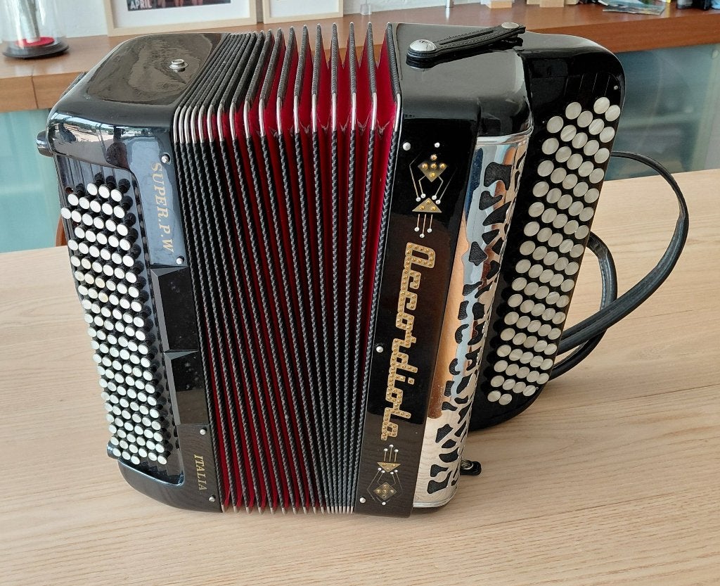 Accordeon Accordiola Super P.W., Ophalen, Gebruikt, Met koffer, Accordiola