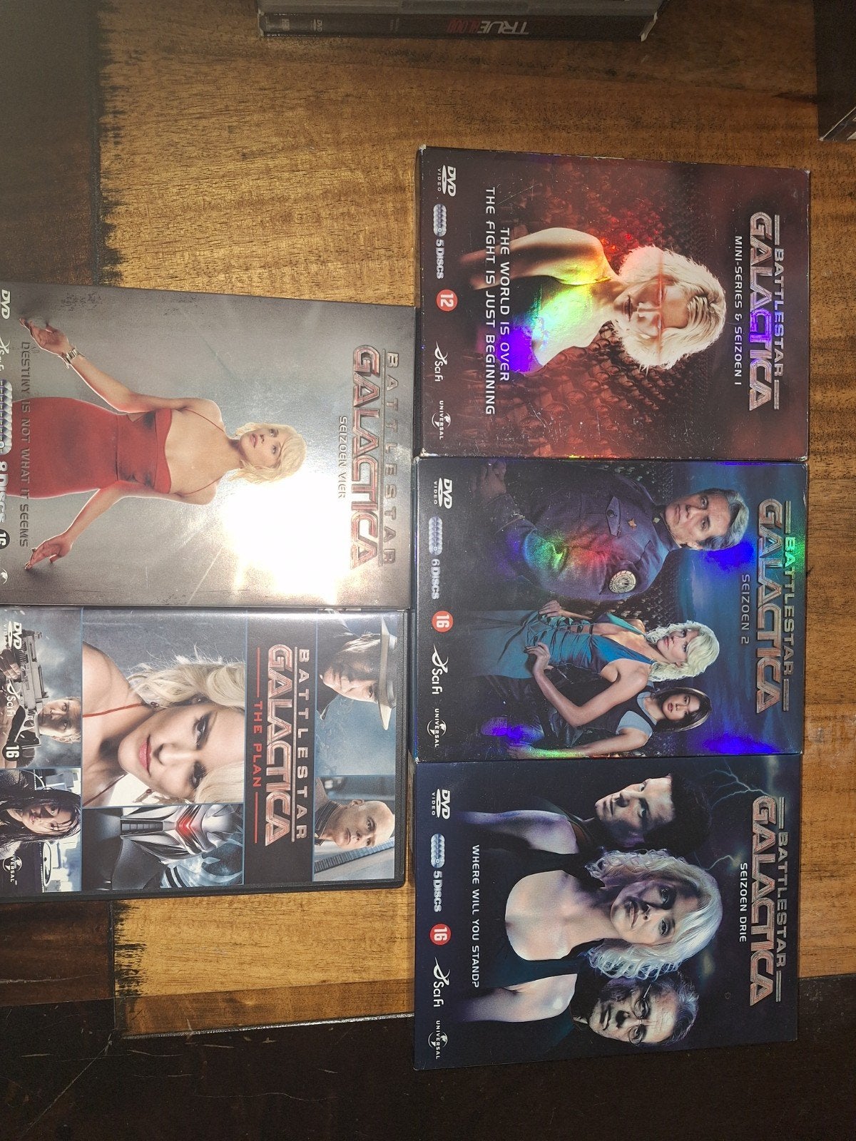 Battlestar Galactica Complete Serie DVD Boxen, Ophalen of Verzenden, Seizoen 1