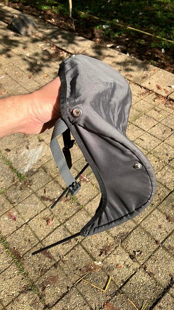 Pare soleil et pluie pour porte-bébé Lafuma, Enfants & Bébés, Autres marques, Porte-bébé, Enlèvement ou Envoi, Utilisé