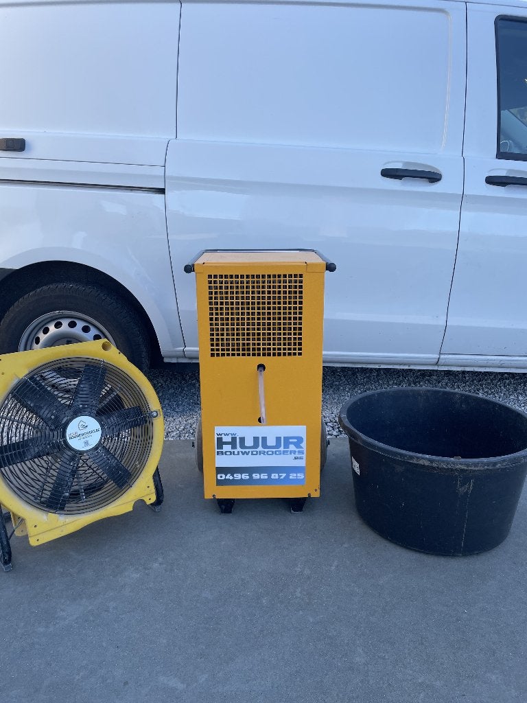 Bouwdroger DF400 of DF800 verhuur, Ophalen