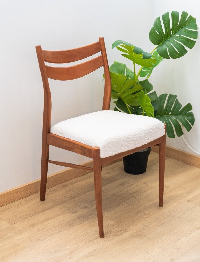 Vintage Scandinavian Chair (1960s-1970s), Bois, Enlèvement, Utilisé, Une