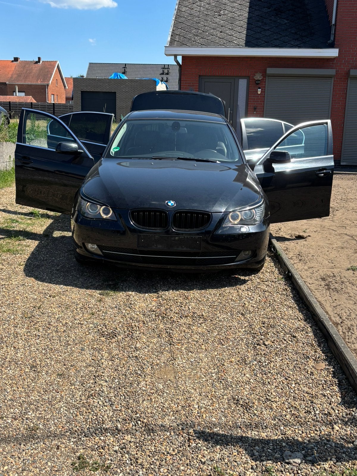 Tekoop BMW 520i, Automaat, 4 deurs, Achterwielaandrijving, Zwart