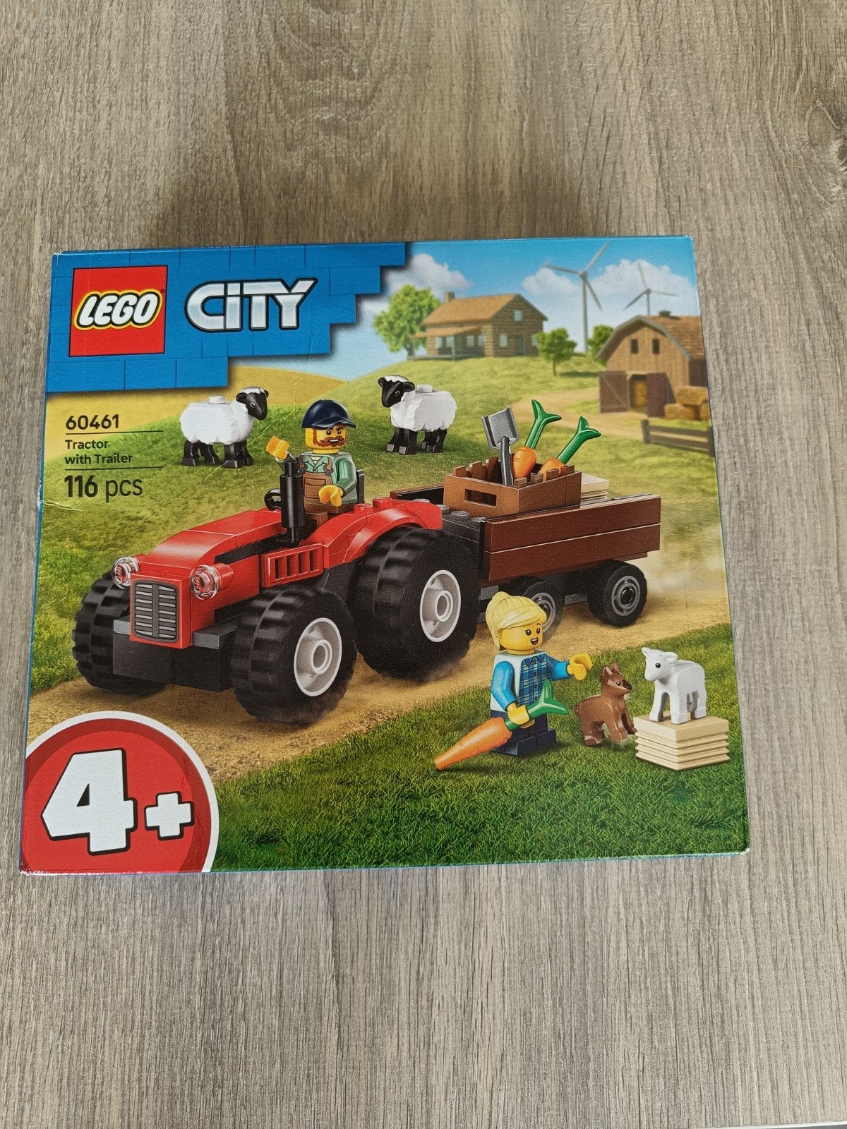 Lego city tractor met kar 60461 (nieuw), Kinderen en Baby's, Ophalen, Lego, City