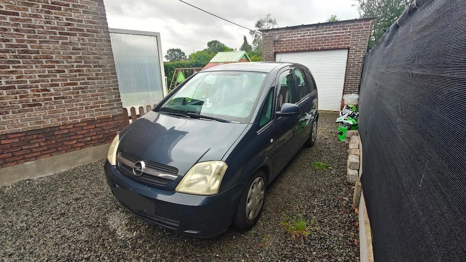 opel meriva A 1.7CDTi / Export, Auto's, Opel, Stof, 4 cilinders, Blauw, Particulier