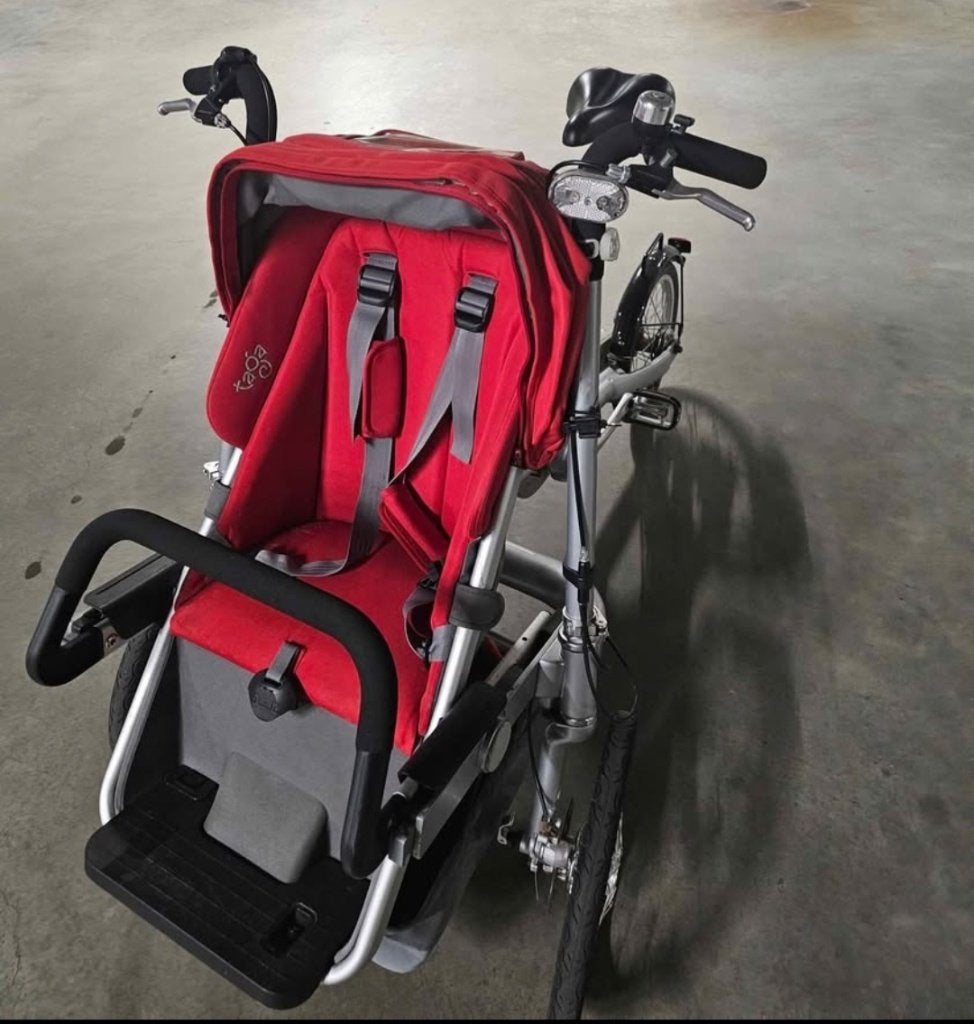 Bakfiets Taga, Ophalen, Gebruikt, 1 kind